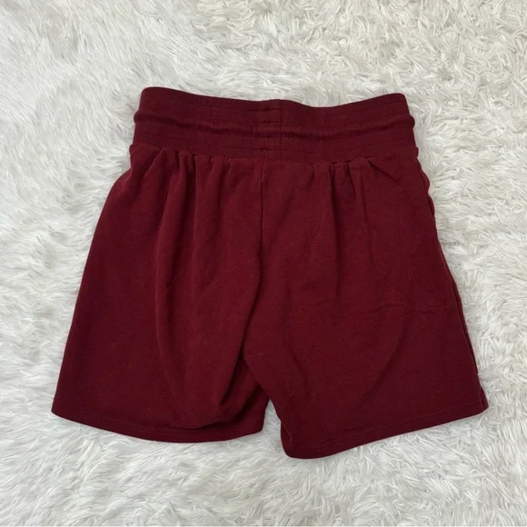 Zyia Jersey Shorts Red Shorts Athletic Shorts Comfy Shorts Zyia Athletic Shorts - Picture 4 of 4